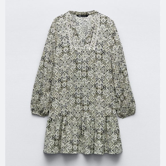 Zara Mini Flowy Dress - Picture 2 of 4